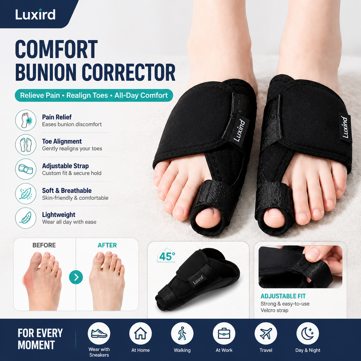 Luxird |  linvisible Bunions Corrector🎉